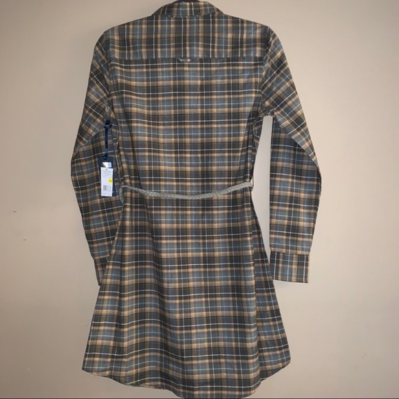 NWT ✨ U.S. Polo Assn. Plaid Button Up Dress - Picture 3 of 4
